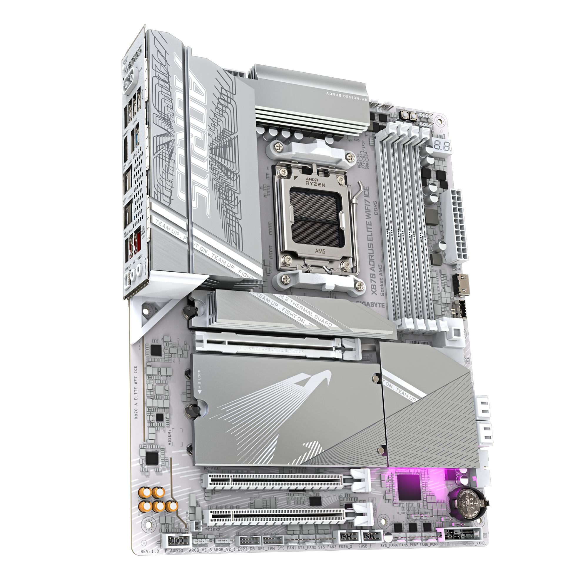 Материнская плата GIGABYTE X870 AORUS ELITE WIFI7 ICE
